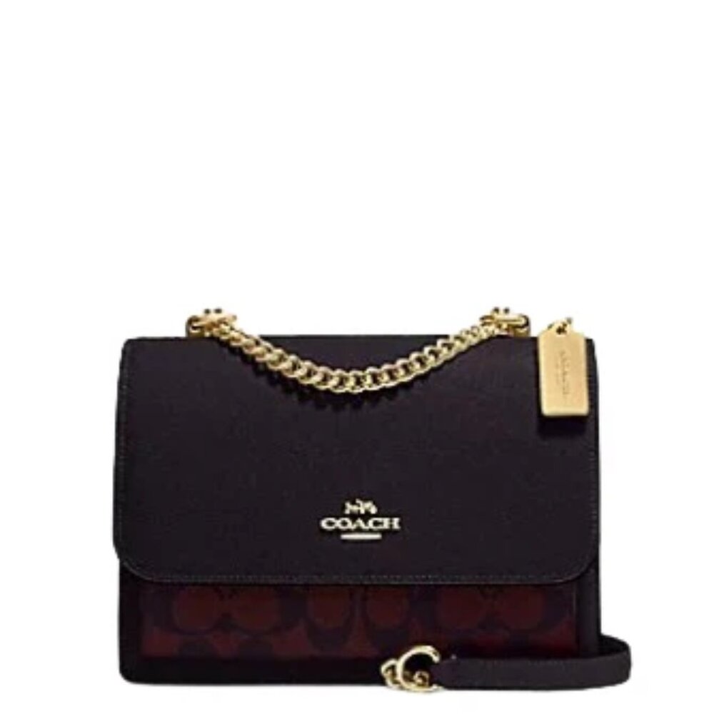 Coach Klare Crossbody Bag Style 91019 | NWT | Oxblood Multi | Signature Canvas